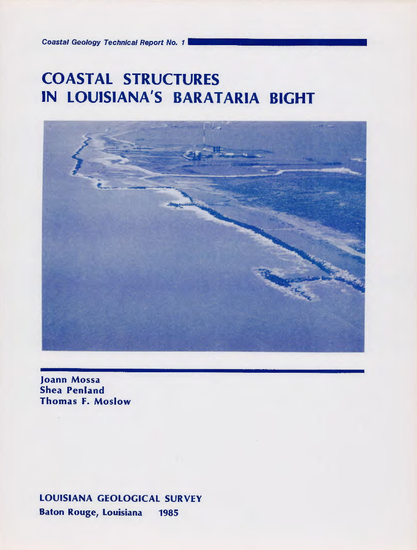 Coastal Structures in Louisiana's Barataria Bight
